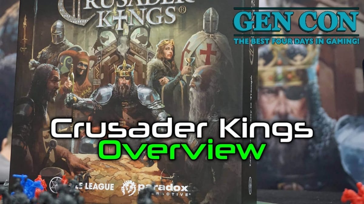 crusader kings board game overview