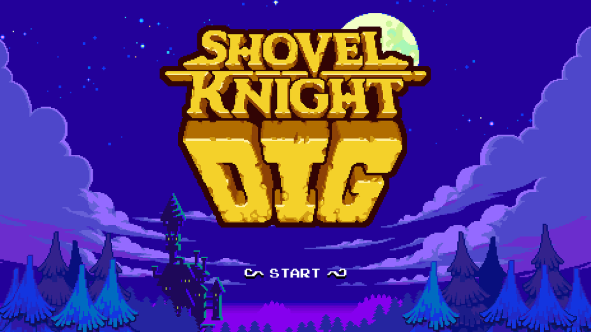 shovel knight dig logo