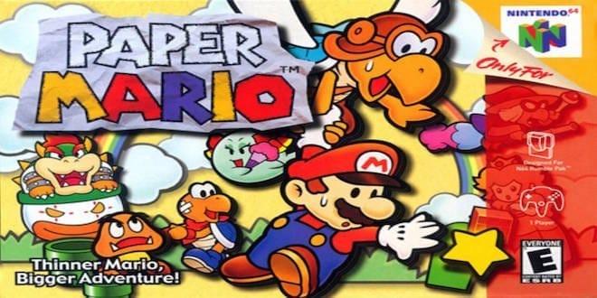 Paper Mario Header