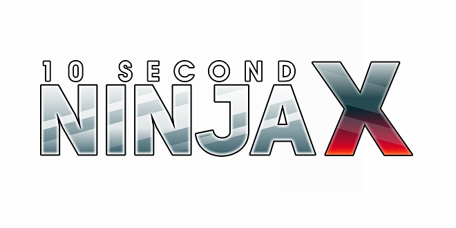 10 Second Ninja X Logo