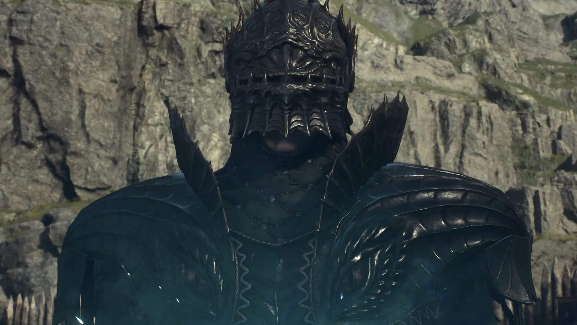 A close-up of a Dragon's Dogma 2 character in armor