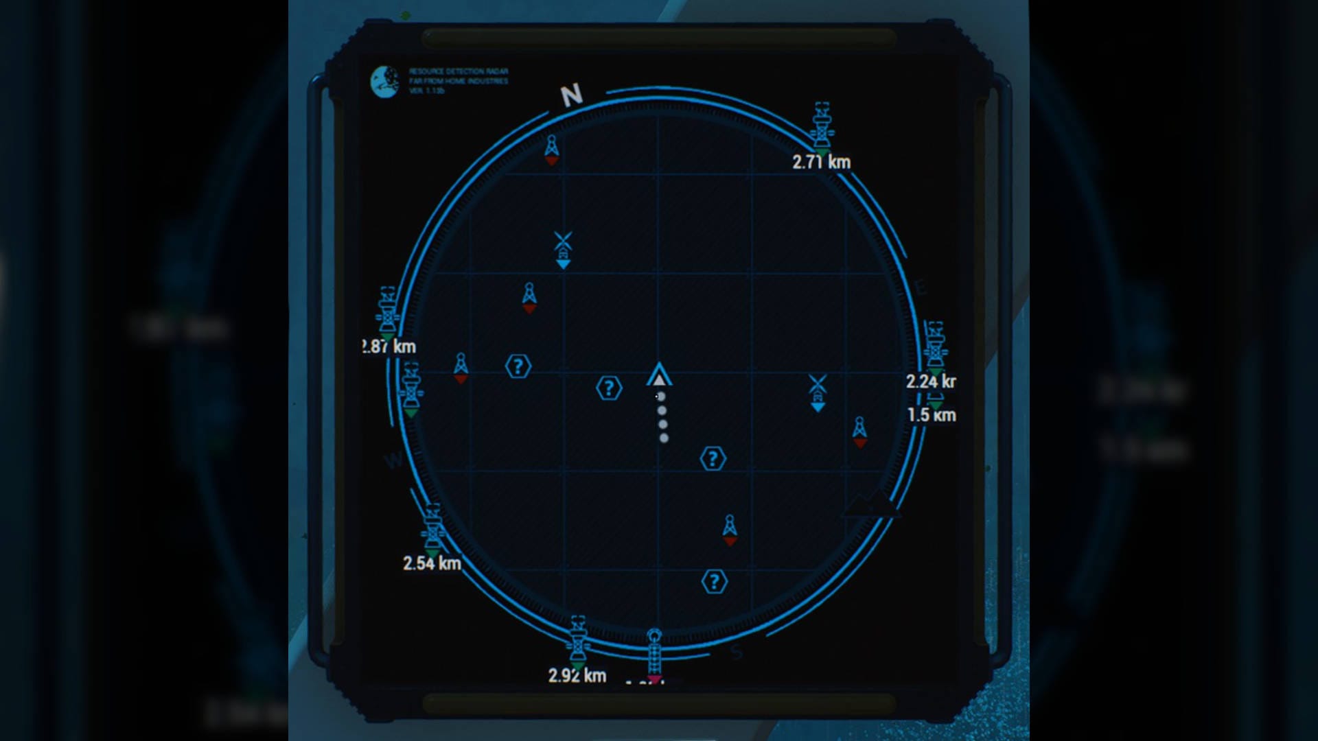 Forever Skies Map and Locations Guide - Map Location Radar Showing Tower Icons