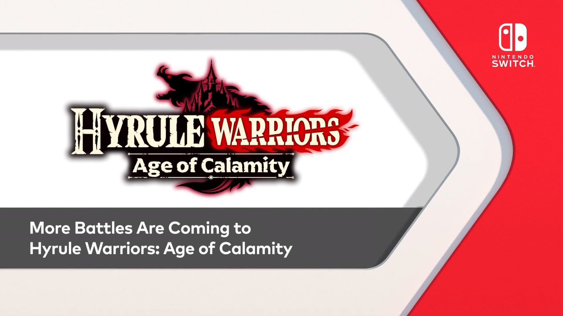 News Calamity Direct of Hyrule | Warriors: DLC Age Nintendo