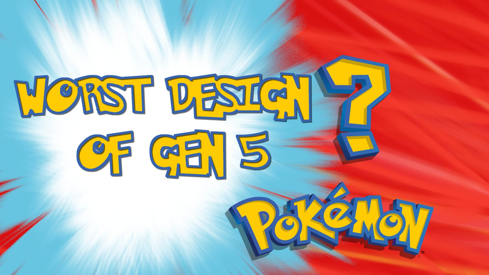 Pokémon - Generation V Pokémon