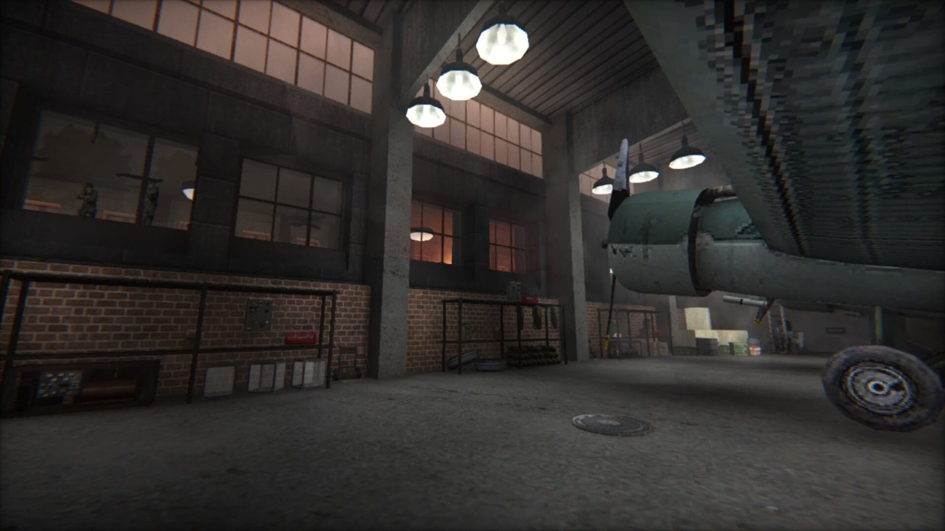 A screenshot from the Doom II mod Wolfenstein: Blade of Agony