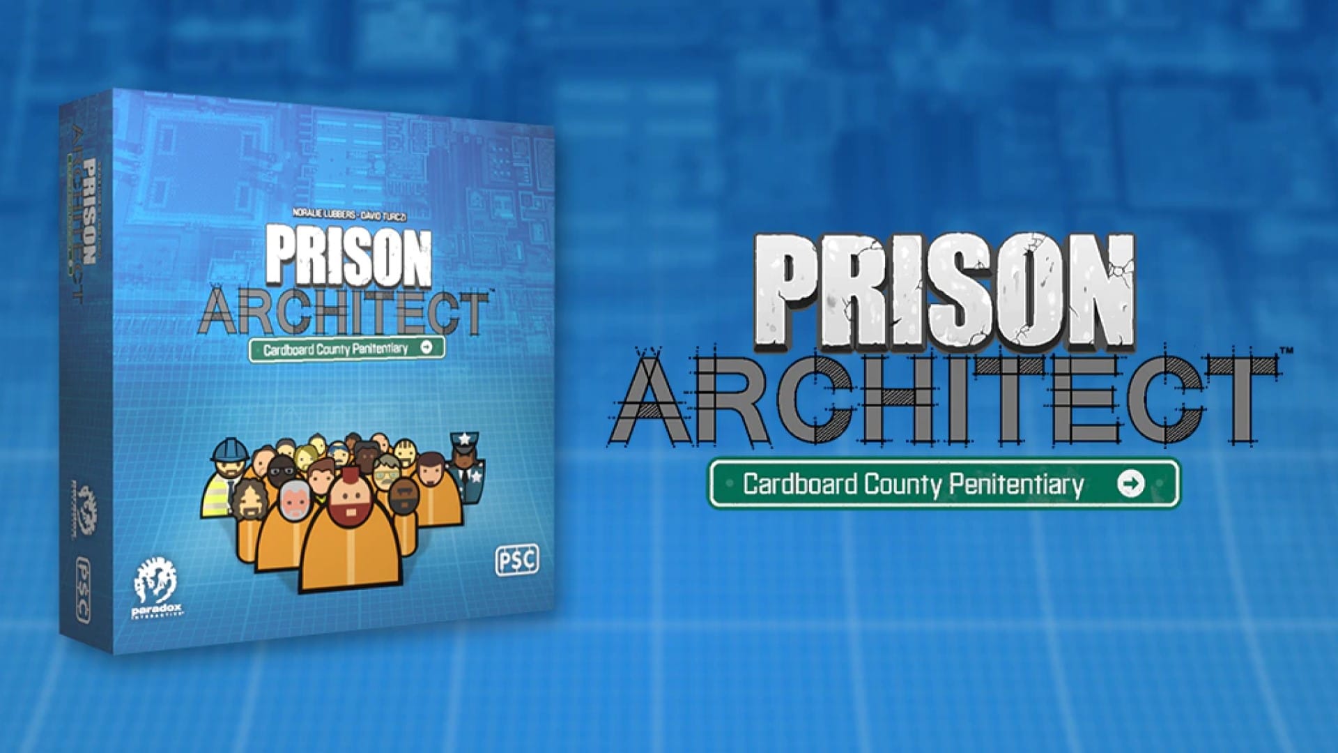 The official press image of the Prison Architect Board Game Kickstarter