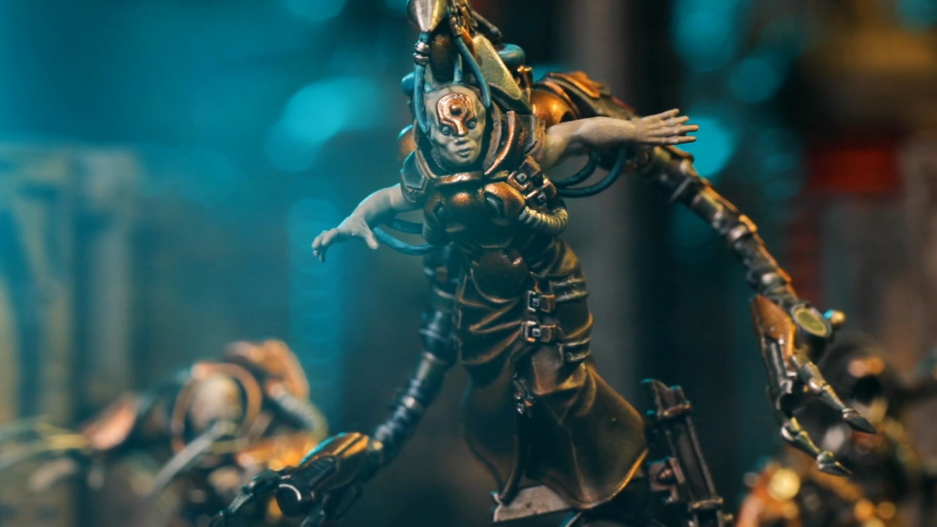 A closer look at new House of Shadow units for Necromunda