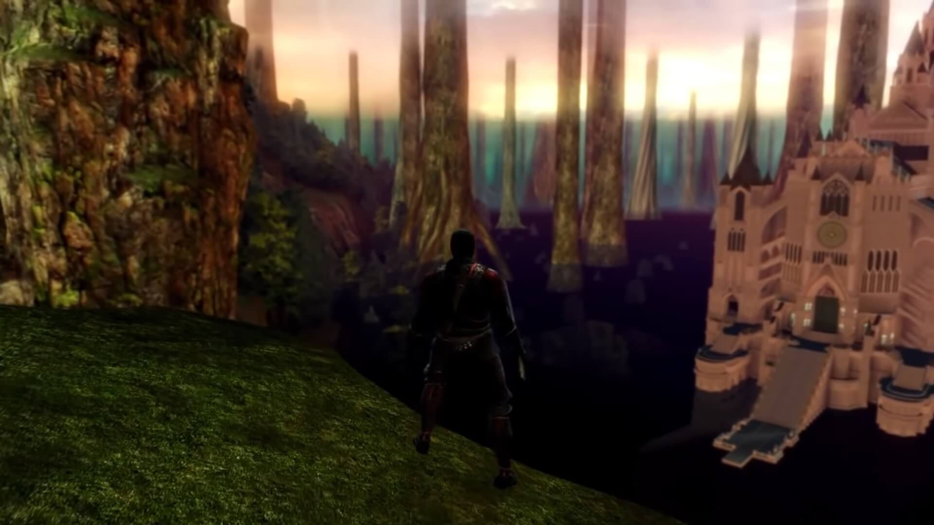 A shot from the Dark Souls: Nightfall release date trailer.