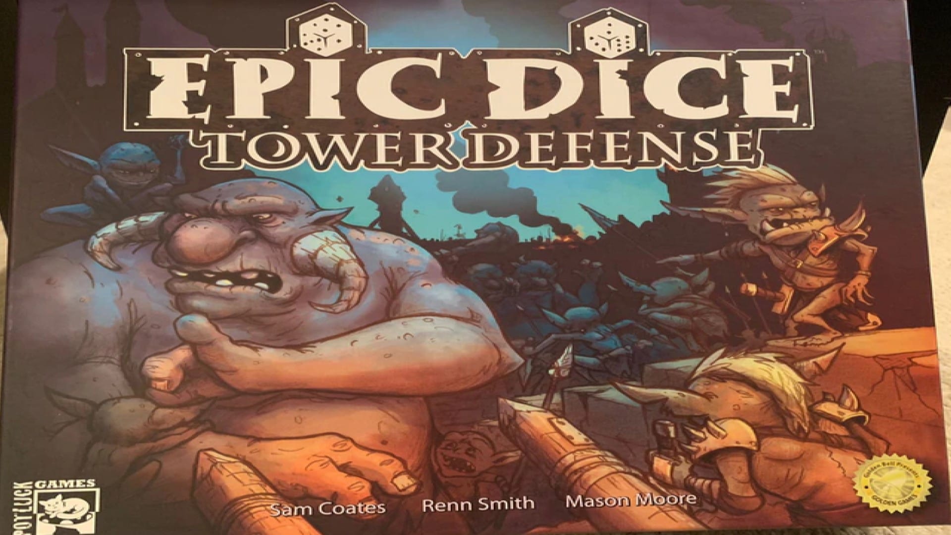 Kickstarter Screenshot for the game Epic Dice