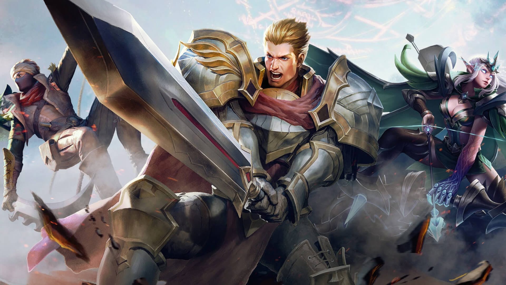 Official artwork for Arena of Valor, the Western version of Tencent's Chinese MOBA Honor of Kings