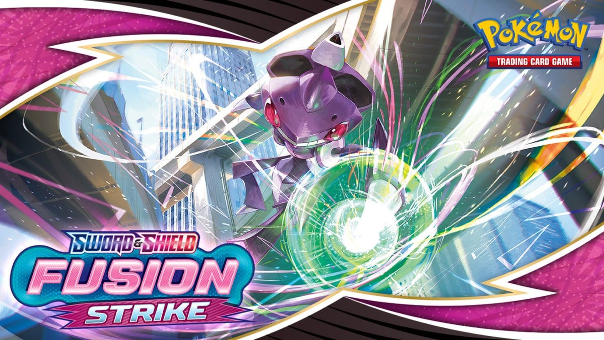 Official Pokemon TCG artwork for the Fusion Strike set
