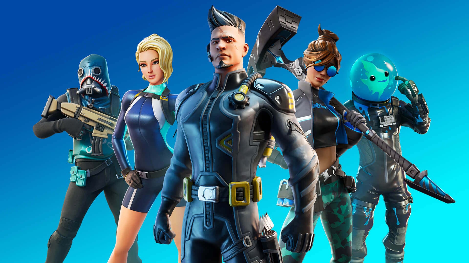 Some of the characters in Epic Games' Fortnite