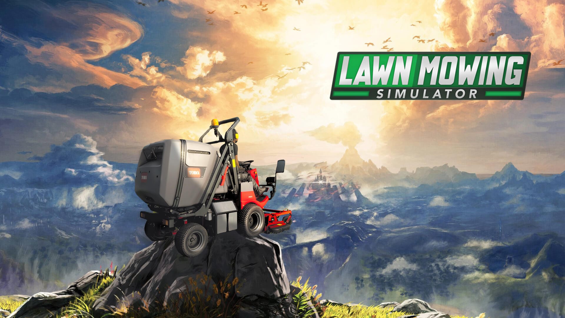 lawn mowing simulator open world rpg