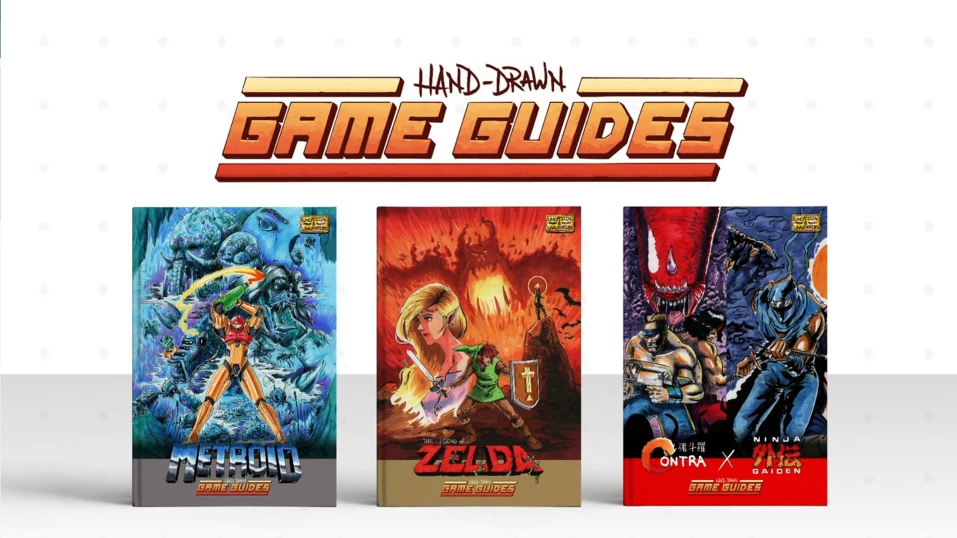 Hand-Drawn Game Guides