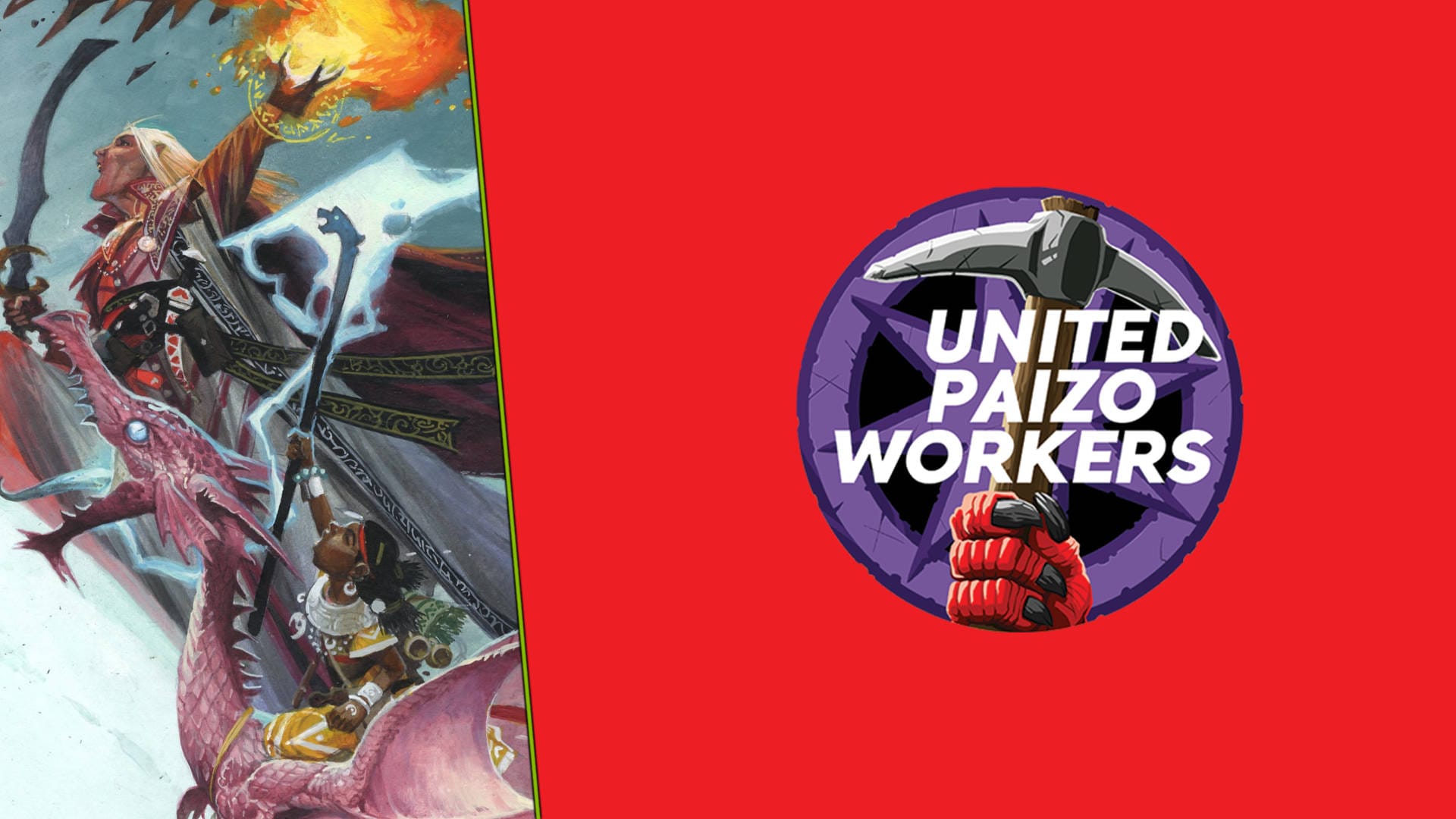 Paizo Union Formed United Paizo Workers cover