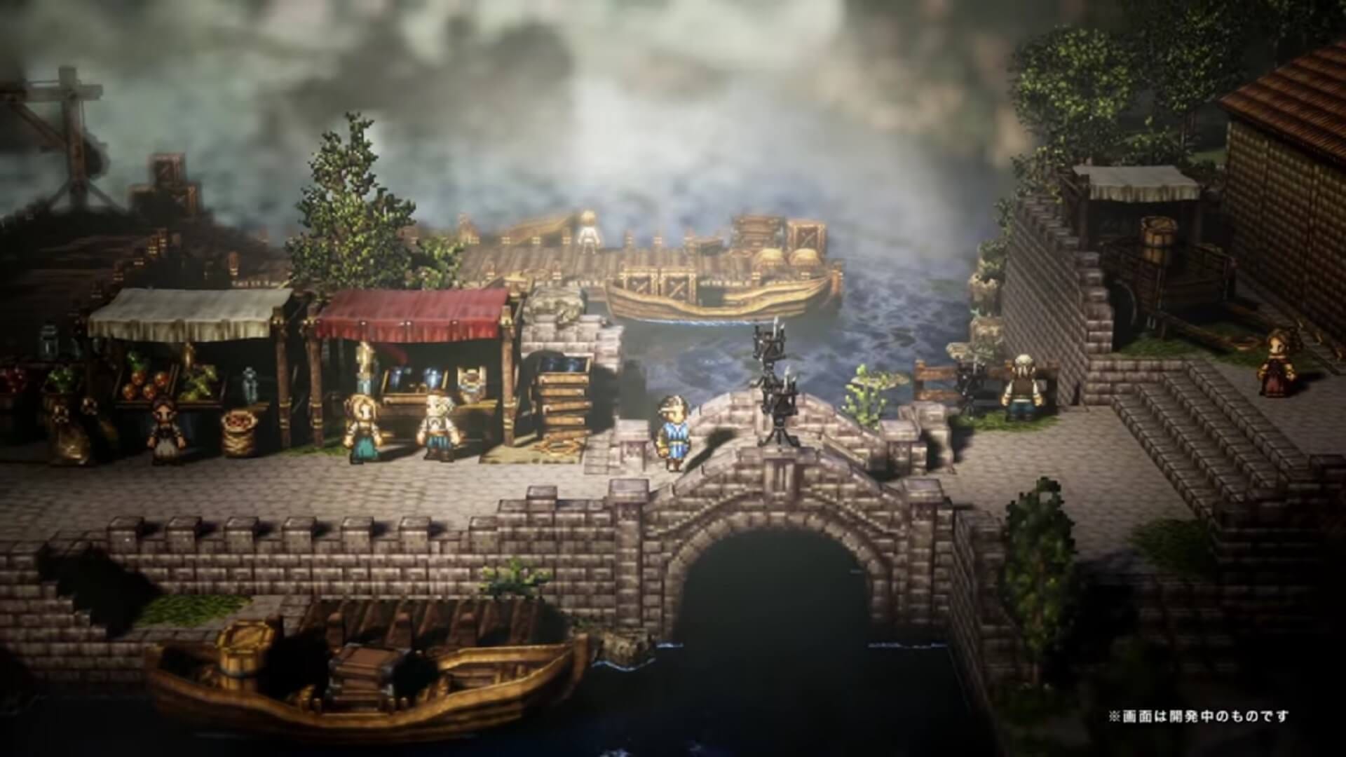 Octopath Traveler (Square Enix) - Official Launch Gameplay