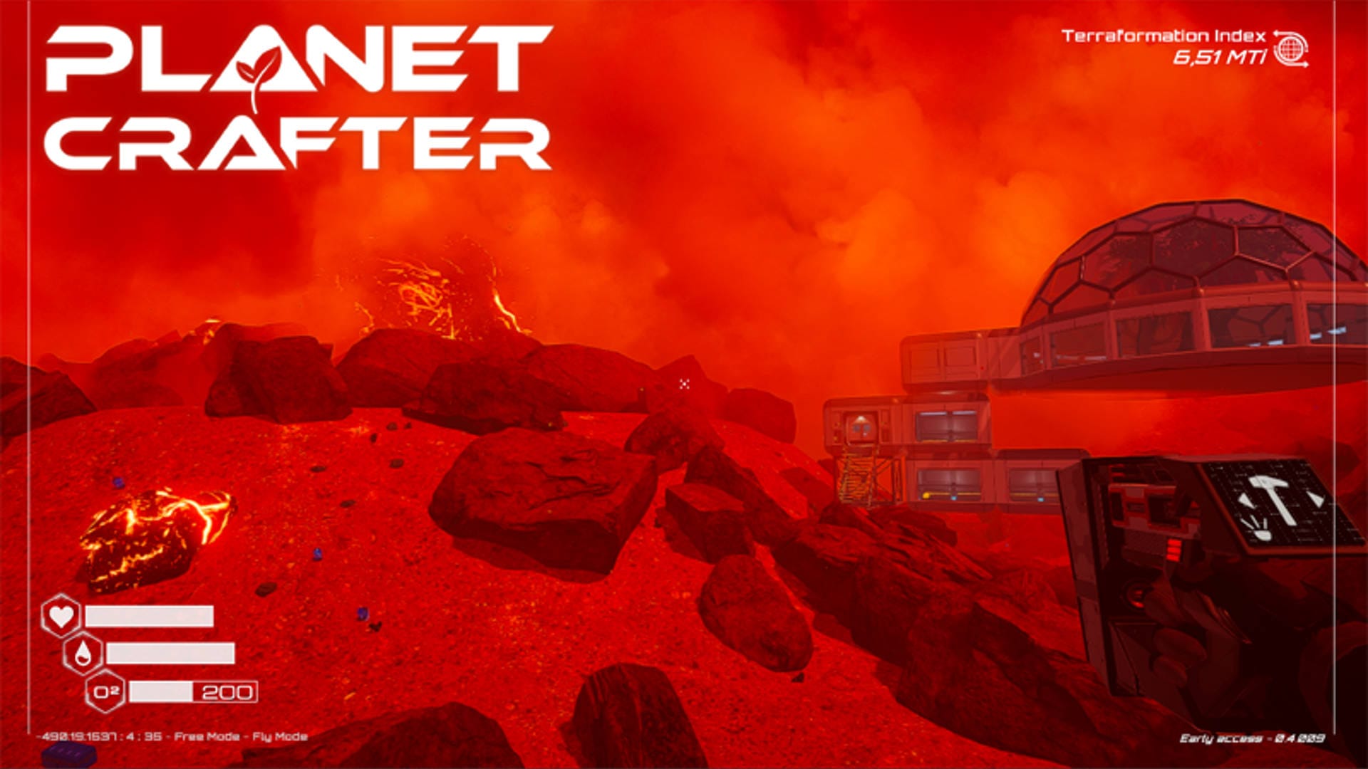 The Planet Crafter - Tips for Clearing Meteor Shower Debris