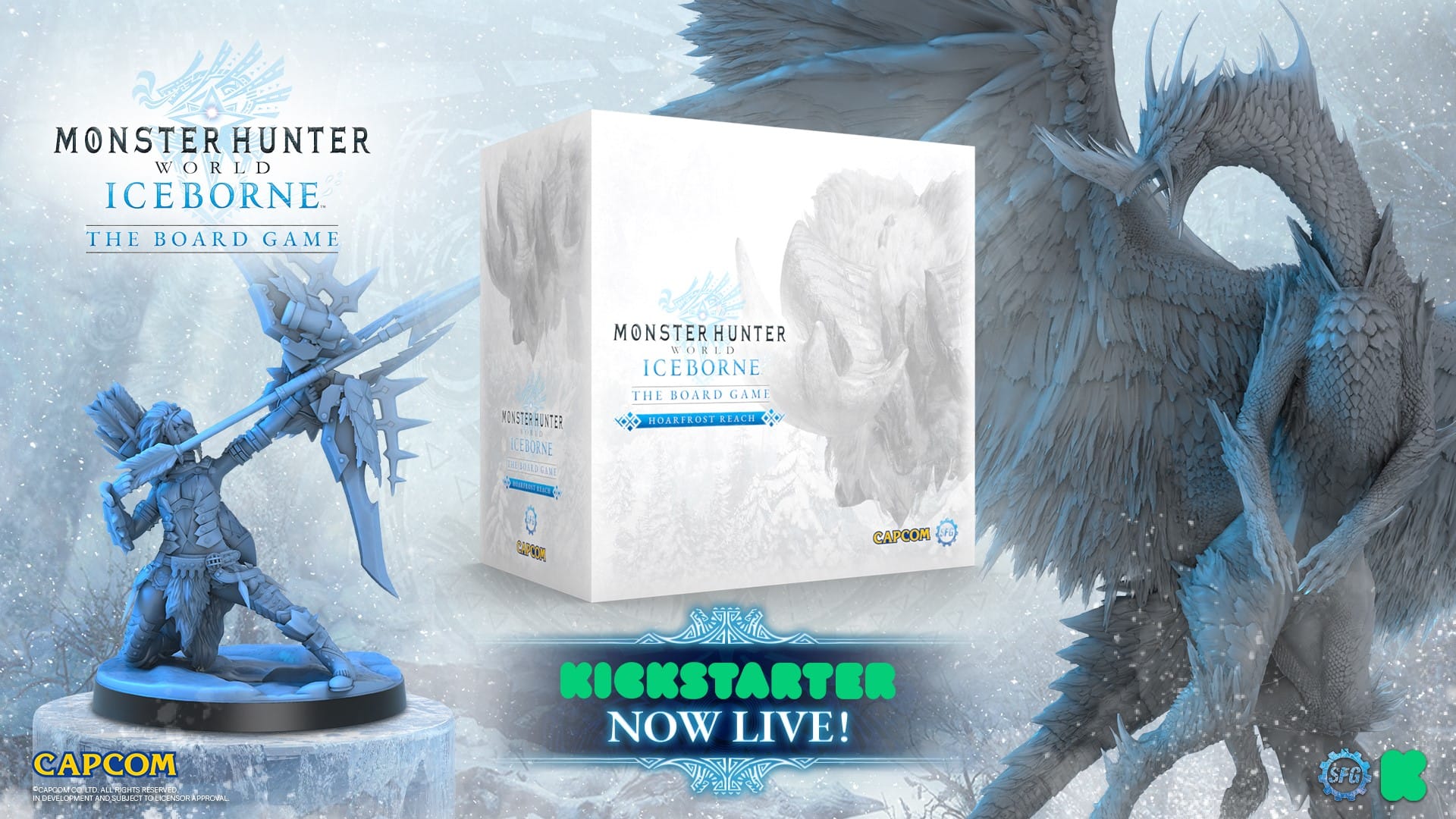 Monster Hunter World Iceborne: The Board Game Fully Funded On Kickstarter In Under 30 Minutes