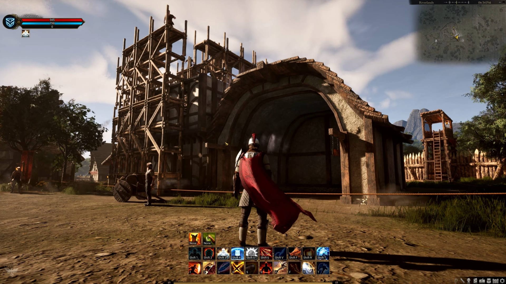 Ashes of Creation Gameplay Video Shows Impressive Player-run Town