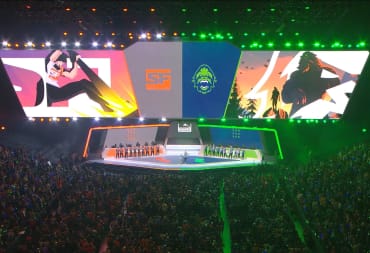 The stage prior to the 2019 Overwatch League finals