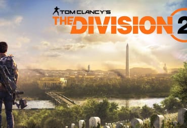 Cool looking background with the Division 2 logo prominently shown.