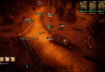 A screenshot of the combat in Broken Lines