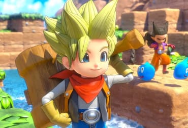 A character in Dragon Quest Builders 2