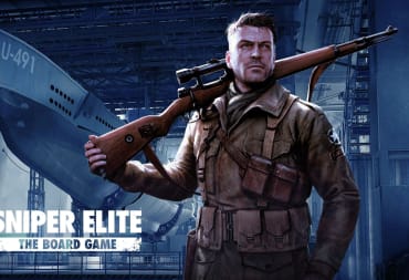 Sniper Elite The Board Game cover art Rebellion Unplugged