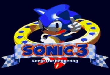 The title screen for the November 1993 prototype of Sonic the Hedgehog 3