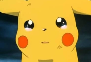 Pikachu crying, most likely because it can't have every single friend in Sword and Shield