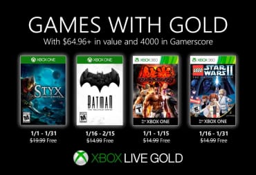 Xbox Games With Gold December 2020