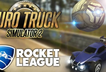 Rocket League Euro Truck Simulator 2 Antenna Cross Promotion 1920x1080