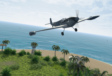 balsa model flight simulator