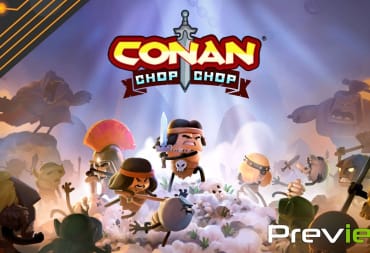 Conan Chop Chop title screen
