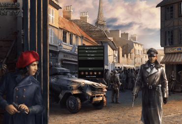 A title screen of Hearts of Iron IV La Resistance