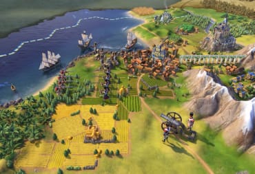 An in-game shot of Civilization VI