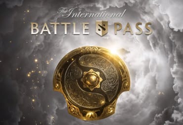 The logo for the Dota 2 International Battle Pass