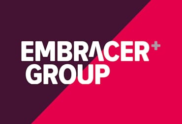 The logo for holding company Embracer Group