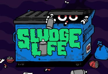 The main dumpster logo for Sludge Life