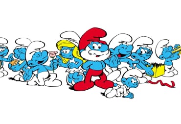 The Smurfs in all their glory