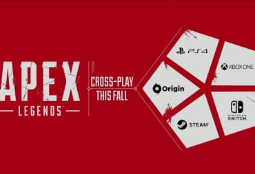 The title of Apex Legends with multiple platforms combined together