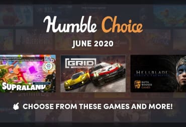 Humble Choice June 2020 games cover
