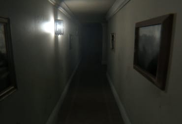 The hallway in P.T. stretches toward a dark corner