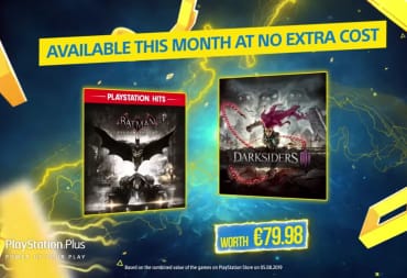playstationplus september games are Batman: Arkham Knight and Darksiders 3