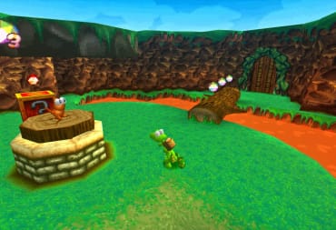 An in-game shot of Croc: Legend of the Gobbos
