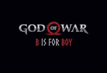 A logo for God of War: B Is For Boy, which isn't final