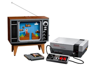 The new Lego NES set, produced in collaboration with Nintendo