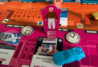 Back To The Future: Dice Through Time Game Board