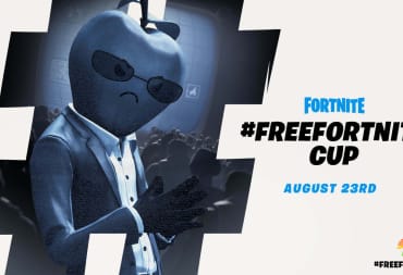 The main logo for Epic's upcoming #FreeFortnite Cup
