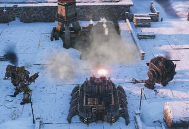The final assault of the enemy's headquarters in Iron Harvest